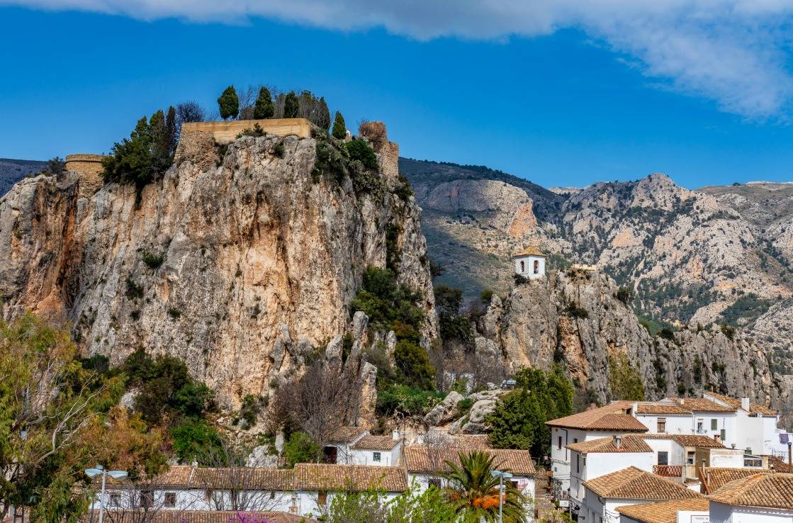 Guadalest hilltop village, Costa Blanca.